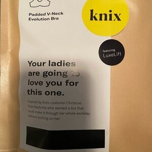 Knix V-neck Padded Bra